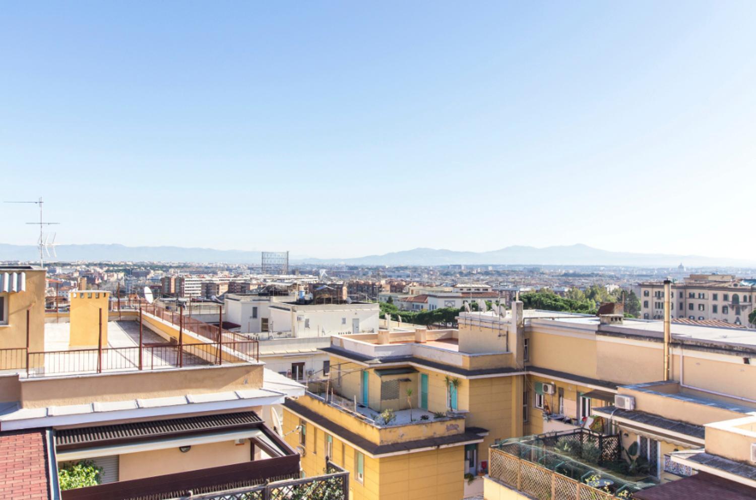 Rosa'S Terrace Roma Panoramic Penthouse Appartement Buitenkant foto